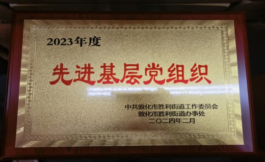 2024年2月1日，物業(yè)總公司敦化項(xiàng)目黨支部被授予“2023年度先進(jìn)基層黨組織”榮譽(yù)稱號_副本.jpg